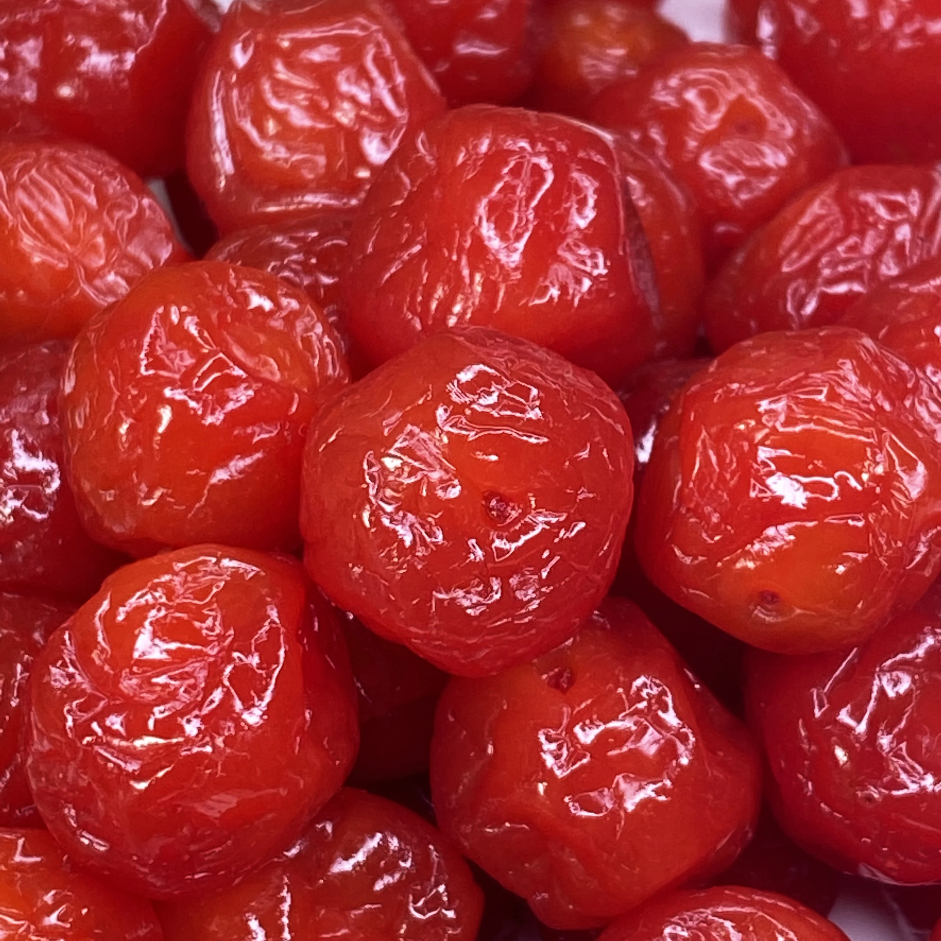 Hot selling China Dried Fruit  pearl plum preserved fruit snacks food for cake Red cherry plum