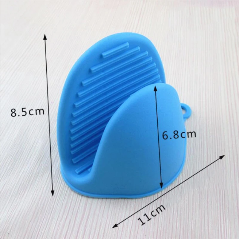 Durable Silicone Heat Insulation Pot Handle Cover Earmuffs Nonslip Cooking Hot