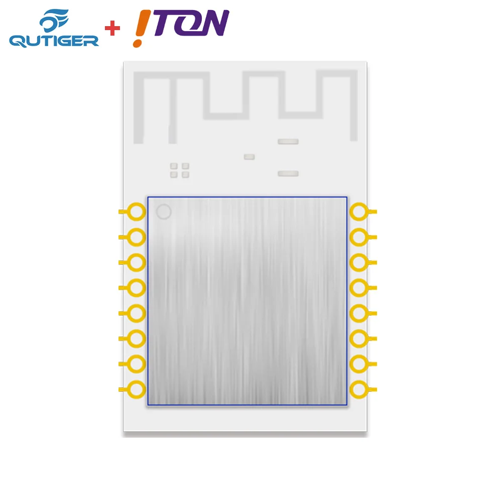 ITON WiFi2.4G+Blue-tooth 5.0 Dual Mode Low Power Module UART SPI I2 TG7100C Transparent Transmission TGW206-16