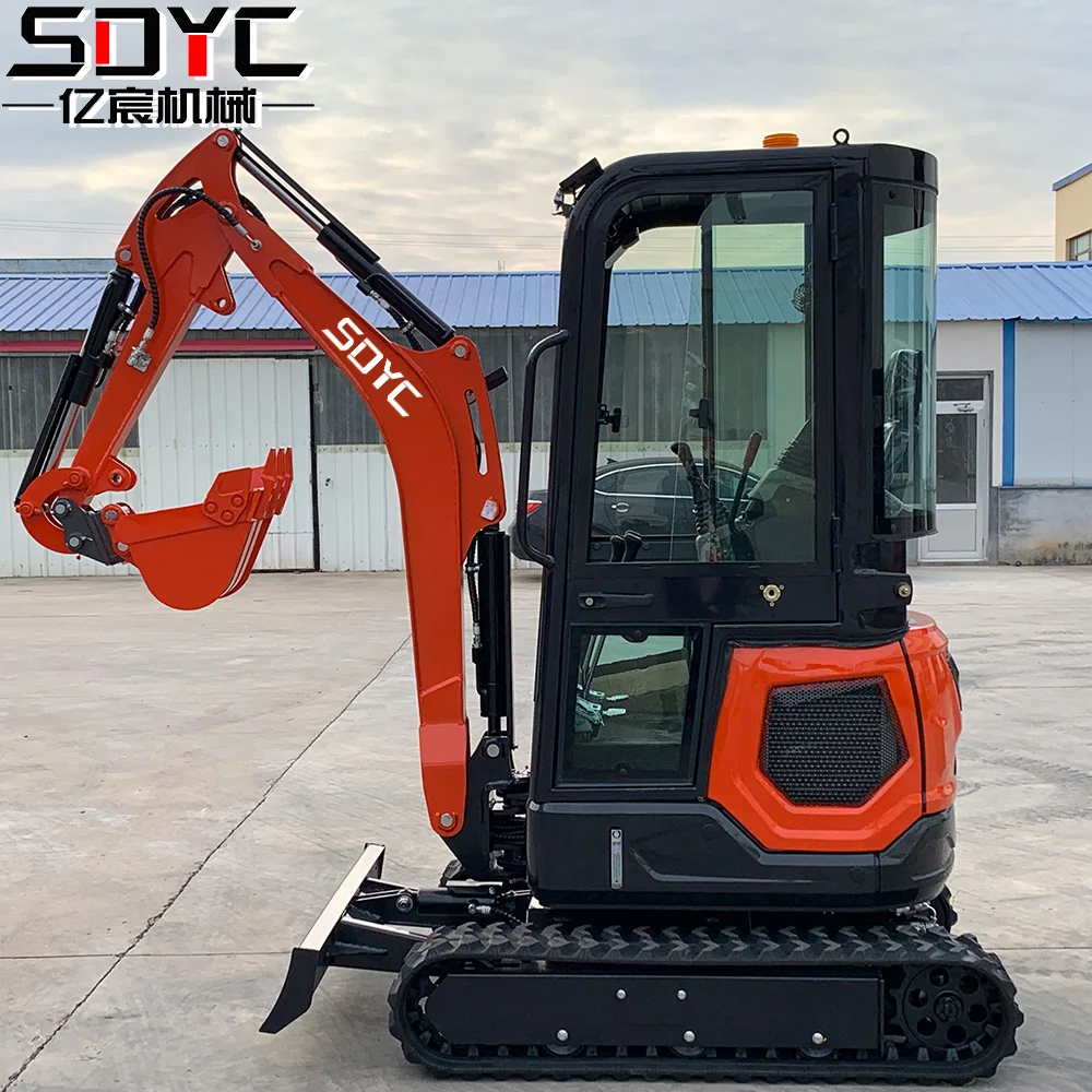 Cheapest Price Kubota Engine mini digger 1.8 Ton Mini Excavator Hydraulic MiniExcavator Digger Chinese Mini Excavator for Sale