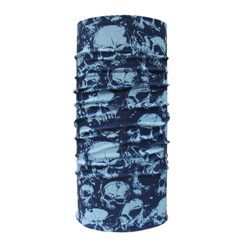 New Custom Print Skull Magic Hot Sale Neck Tube Bandanas Scarf For Outdoor Sports