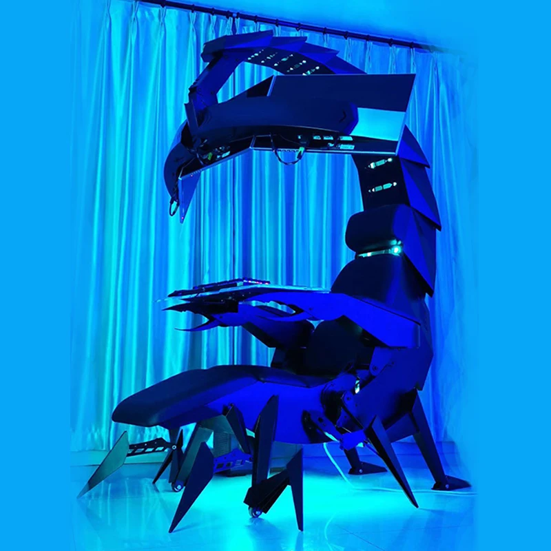 Ps3 Driving Simulator Gaming Cockpit Best Low Cost 1 -3 Monitors Type Adjustable High End High Tech Scorpion Gamer Chair