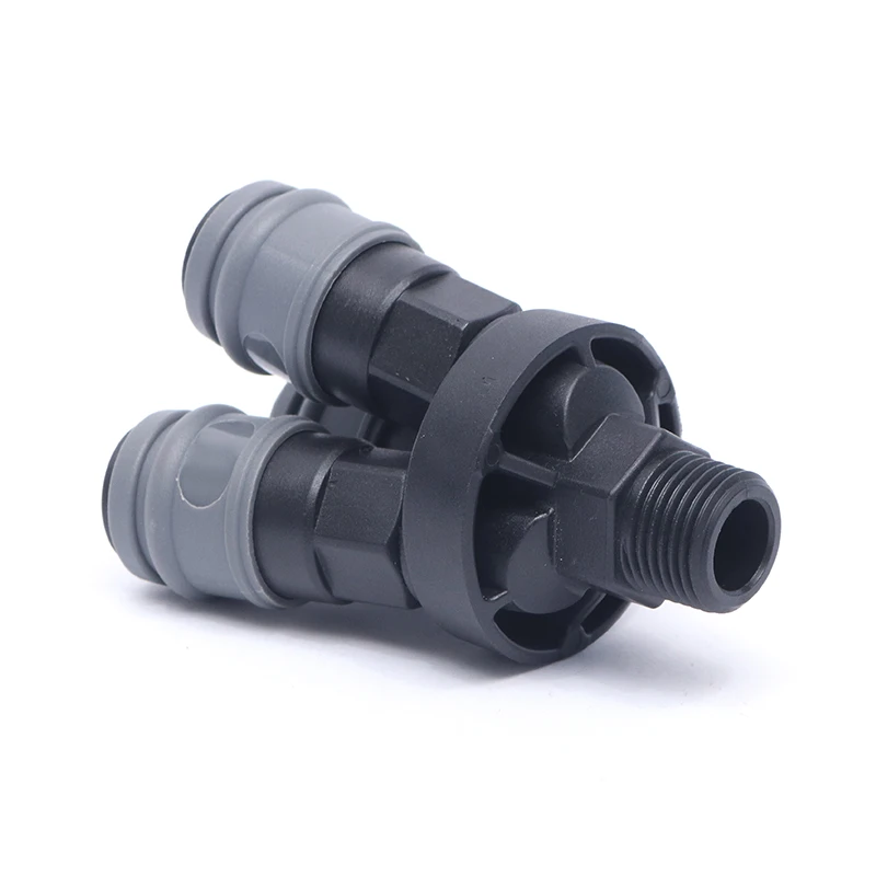 Hot Selling Polypropylene PA Nylon Female Quick Cam Fitting Nylon Three Forks Pipe Fittings