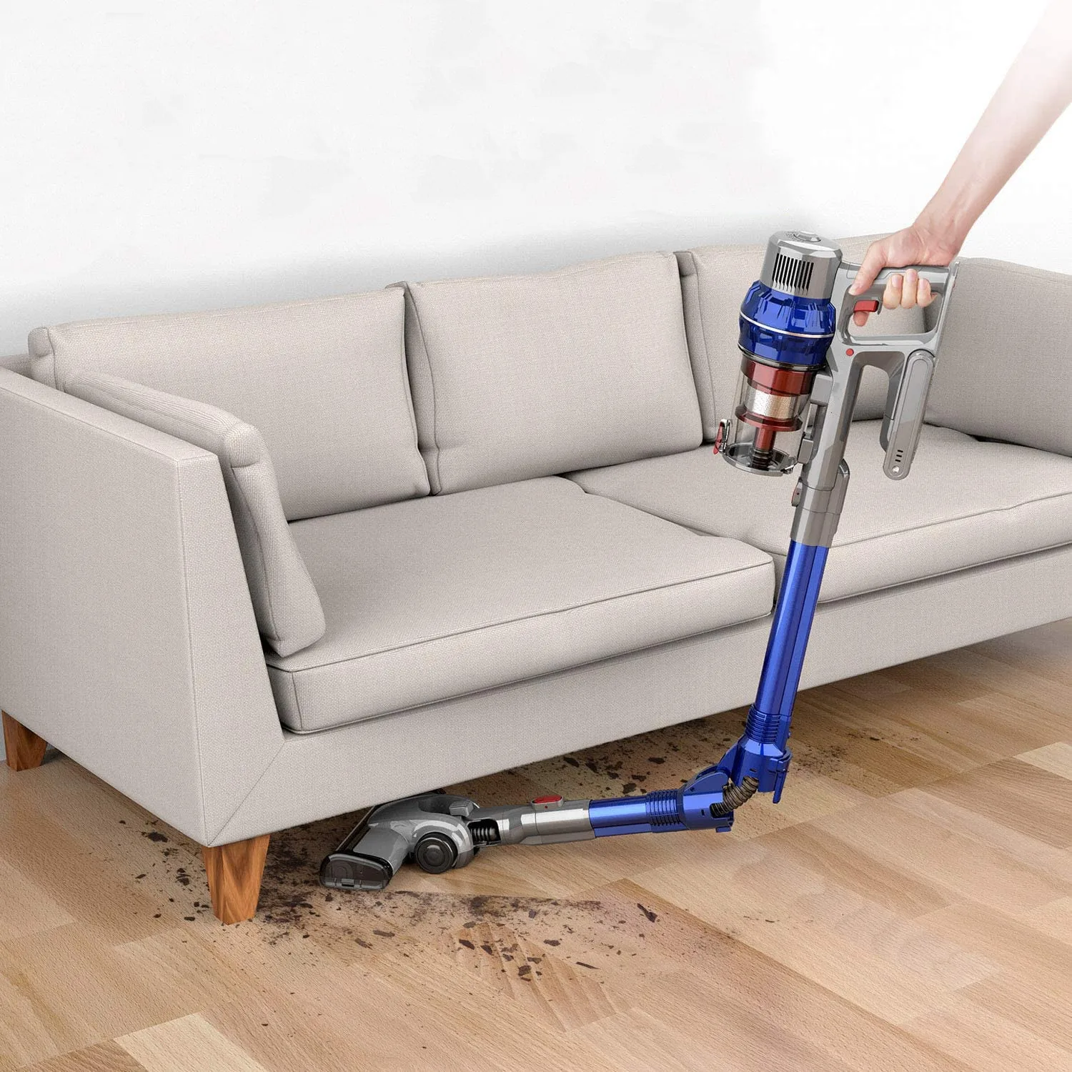 Household cleaning tools vacuum bagless cyclone technology rechargeable hand handheld hoover cordless vacuum cleaner bs plug