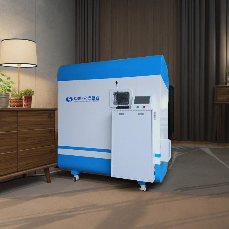 Hongyuan 1.6 ata upright hard shell wheeled hyperbaric oxygen chamber manufacturer oxygen chamber hyperbaric