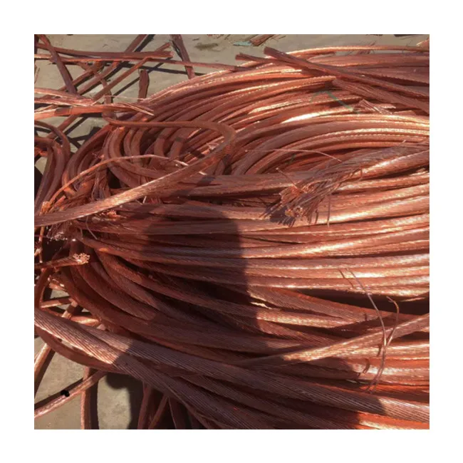 Yellow Copper Cable Copper Wire Scrap 99.9% with Good Price High Purity Wire Scrap Copper