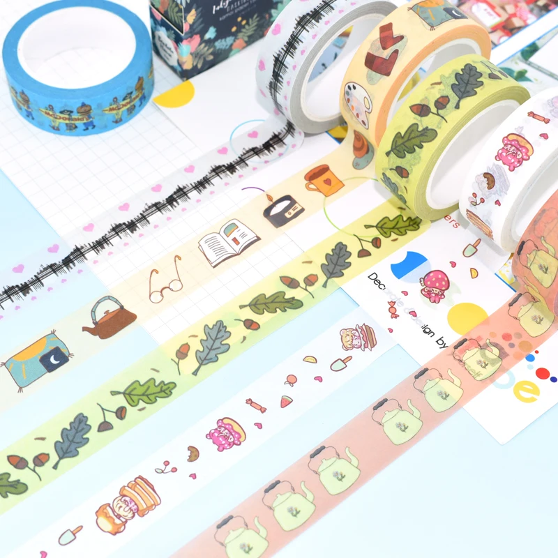 Custom Printed Eco-Friendly Wasabi Tape Top Rated Acrylic Hot Melt Adhesive for Masking Packing and Single-Sided Application