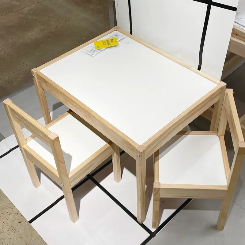 Winning 3-12Age Montessori Table And Chair Set Wooden Study Table Toddler Activity Desk Children Study Table Kid Furniture Chair