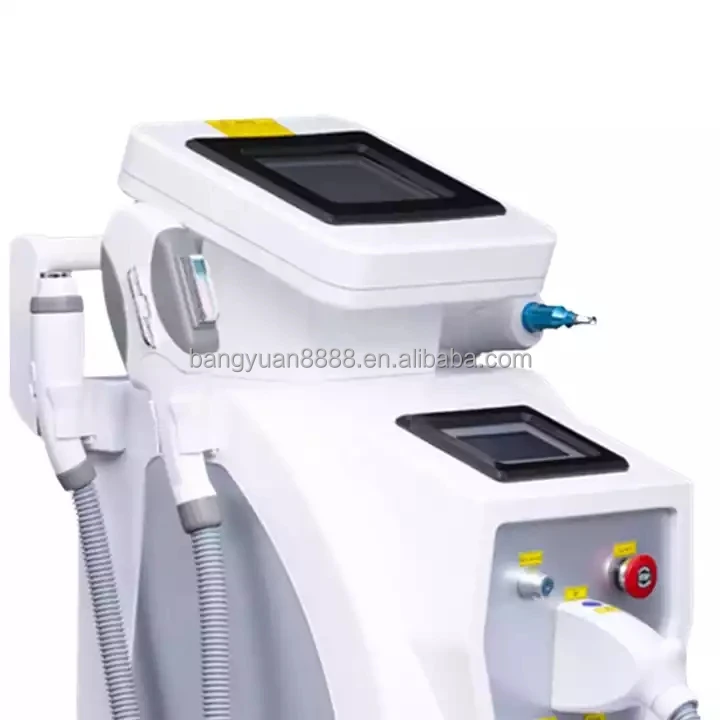 Hand Pdl Multi Function And Vein Professional Depilation Cooling Candela Nd Yag Laser Machine For Hair Removal Tattoo Removal
