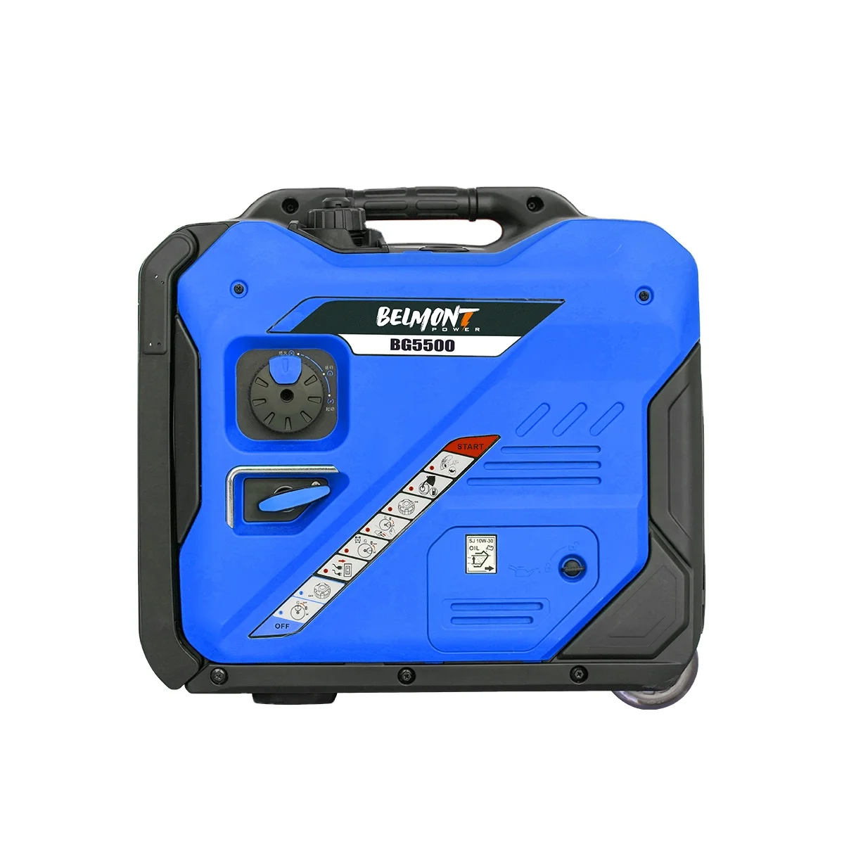 Высококачественный бесшумный портативный инверторный бензиновый генератор 5 кВт, 5 кВт, 120 В, 230 В