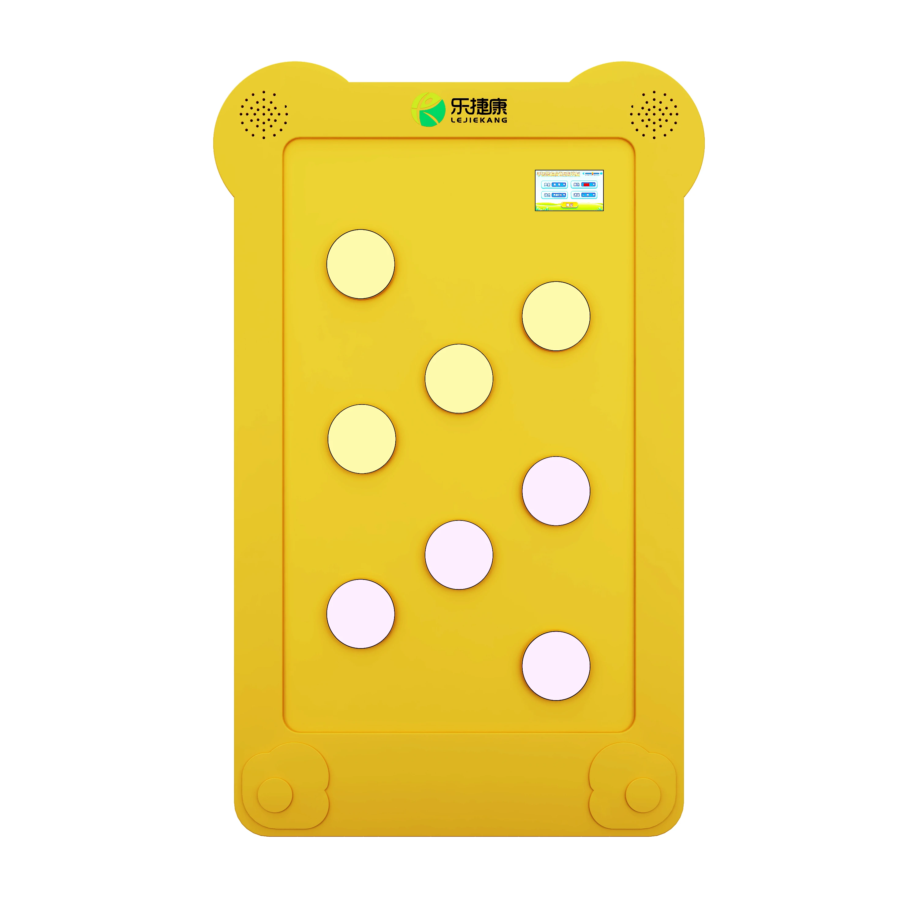 Autism Sensory Education Hand-eye Response Speed Training Colorful Backlight Button Suitable For Hand-eye Rehabilitation