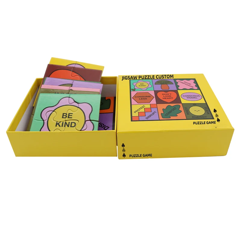  New Products Personalized Letter Puzzle 1000 500 Piece Printer Piecemeal Free