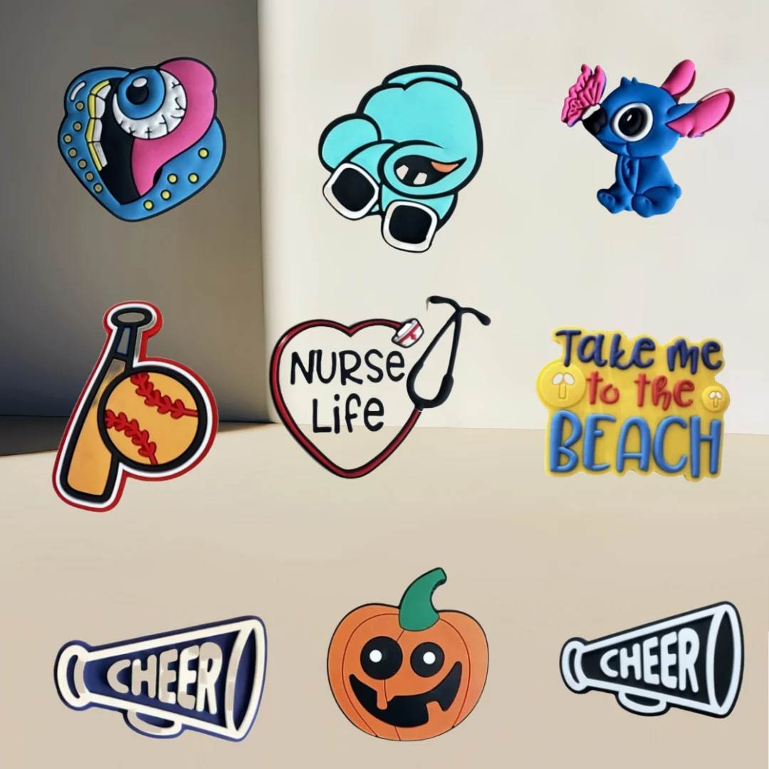 Colorful Silicone Accessories Tote Bogg Handbag Insert Amulet Silicone EVE Beach Bag bogg Bag Amulet Accessories