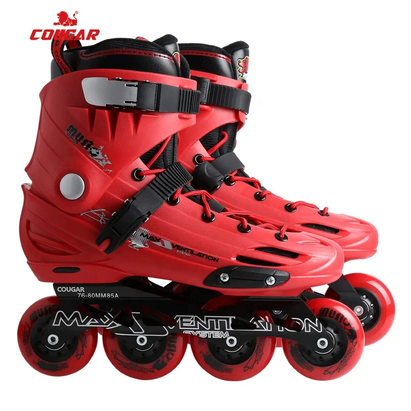 Wholesale Custom Skating Shoes 72mm 76mm 80mm PU Wheels Four Roller Skates Shoes For Adult