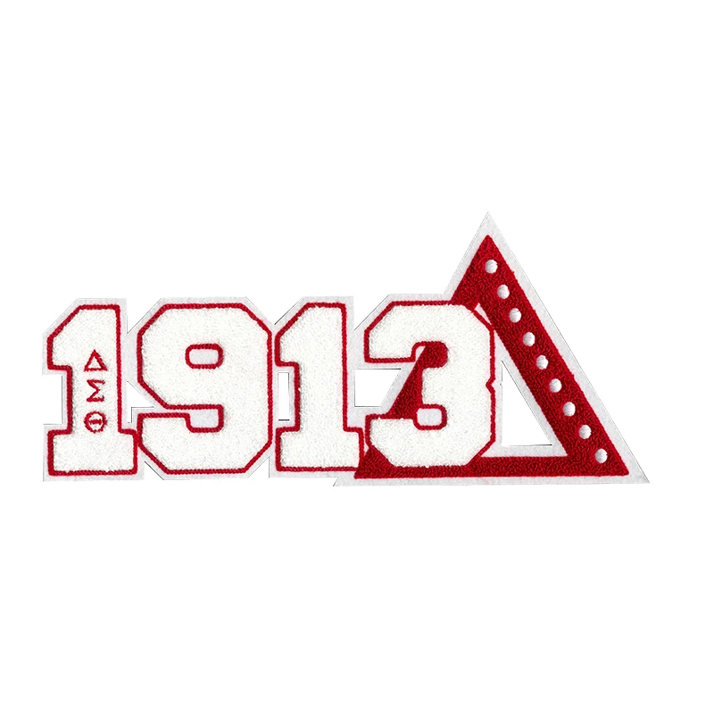 On Merrow Border Textile Camping Numbers Patches for Sweaters Wholesale Iron Custom Brand Logo Embroidery Embroidered Sequins