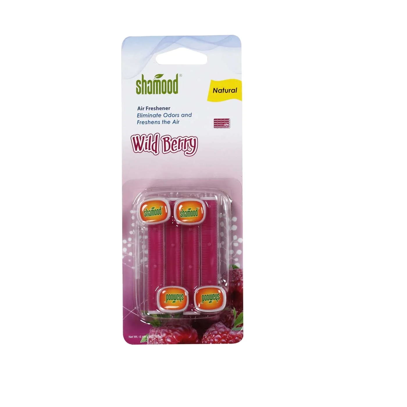 
Plastic Strip REACH Vent Clip Car Air Freshener With Essential Oil 