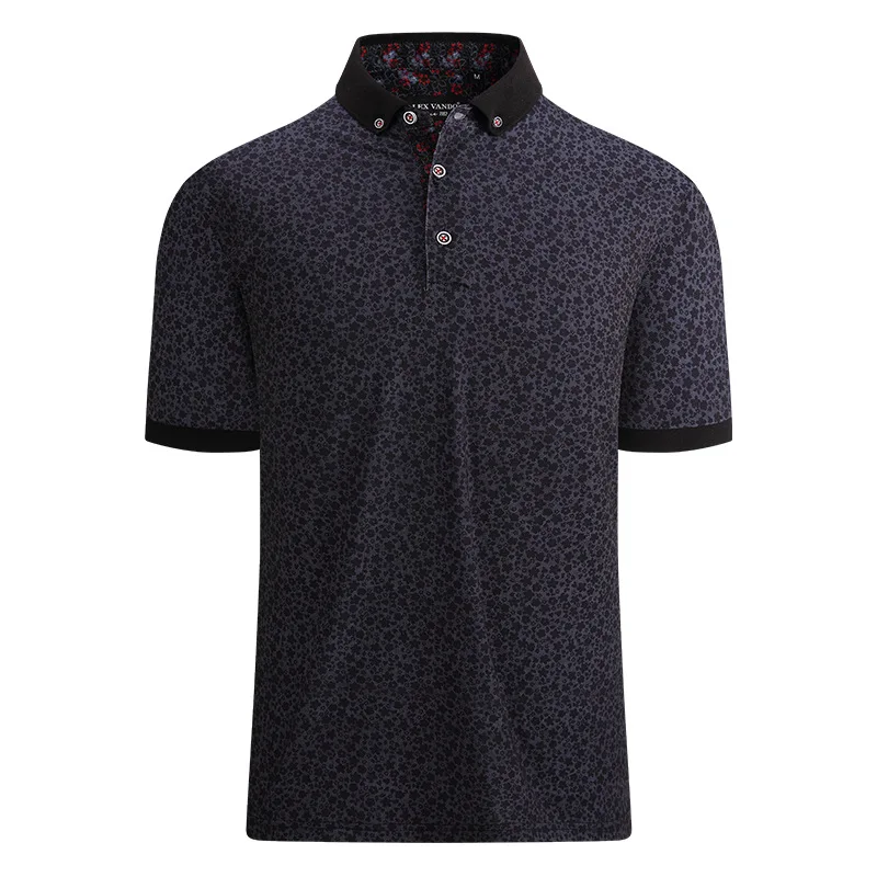 High quality Amazon drop shipping Solid color wholesale golf shirts colorful turtle neck cotton spandex stretch golf polo shirts