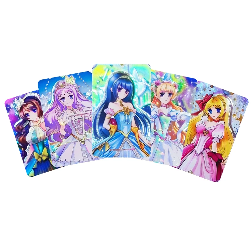 Card manufacturer Designs Anime Custom Bookmark Printing Cartoon Laser card for Kids