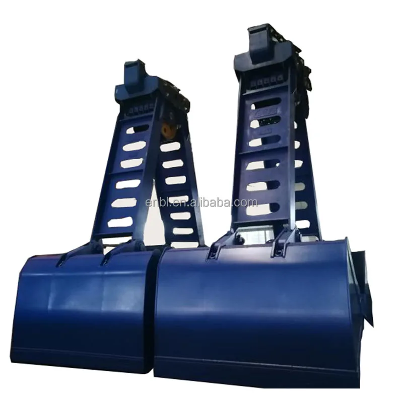 32 ton 4 rope clam shell mechanical crane grab ore mine bulk cargo grapples