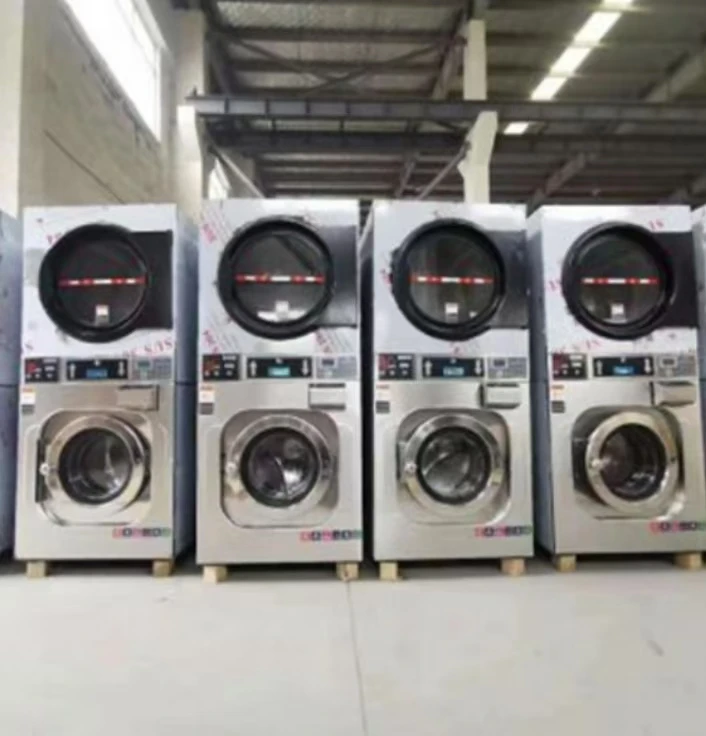 Fully automatic commercial laundry, elution and drying integrated equipment for hotels and hospitals