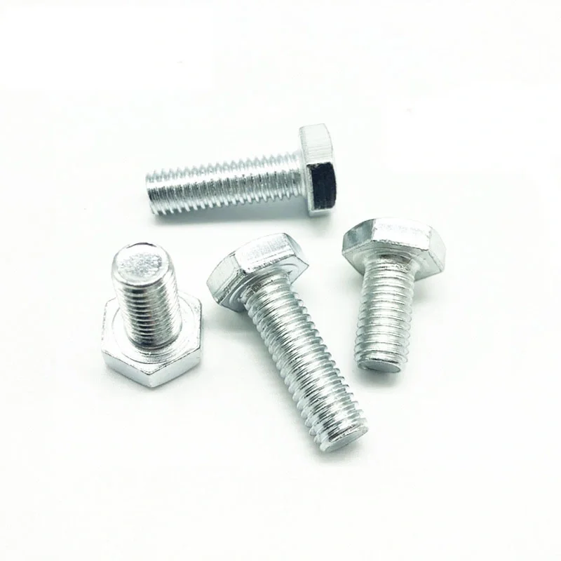 Durable Hex Head Thread Bolts Screw Black 8.8 Hard Steel Machine Bolt
