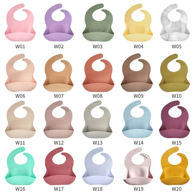 Bpa Free Weaning Feed Set Bib Plate Silicone Tableware Baby Products Bowl And Spoon Kid Dining Eating Silicone Baby Feeding Set