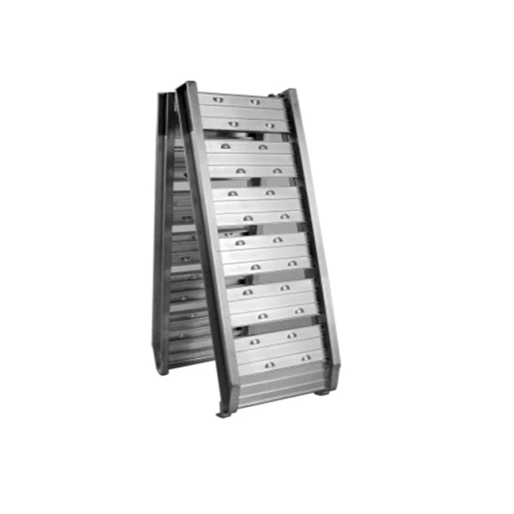 Professional Motorcycle Garage Hydraulic Aluminum Motorcycle Lift Ramp