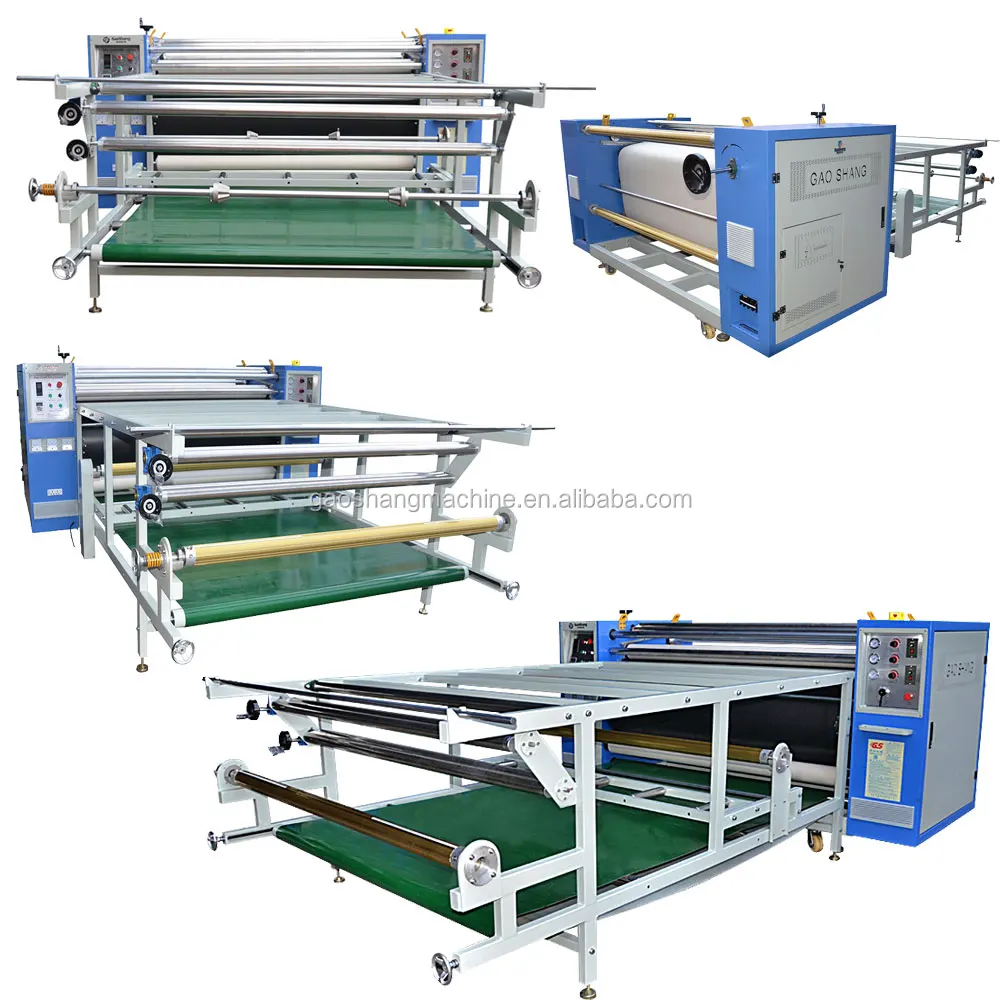 Automatic roller heat press machines 42x170 Minitype Thermal transfer printer for Clothes Fabric Blanket Curtain Printing