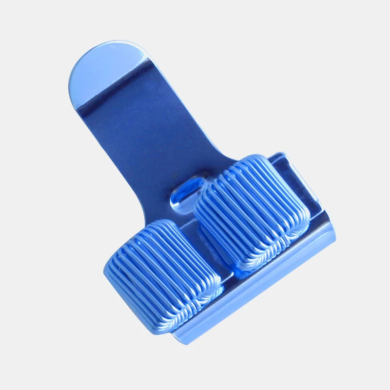 gifts for nurses pen holder organizer office 2 loops spring metal colorful pink blue purple pen clip