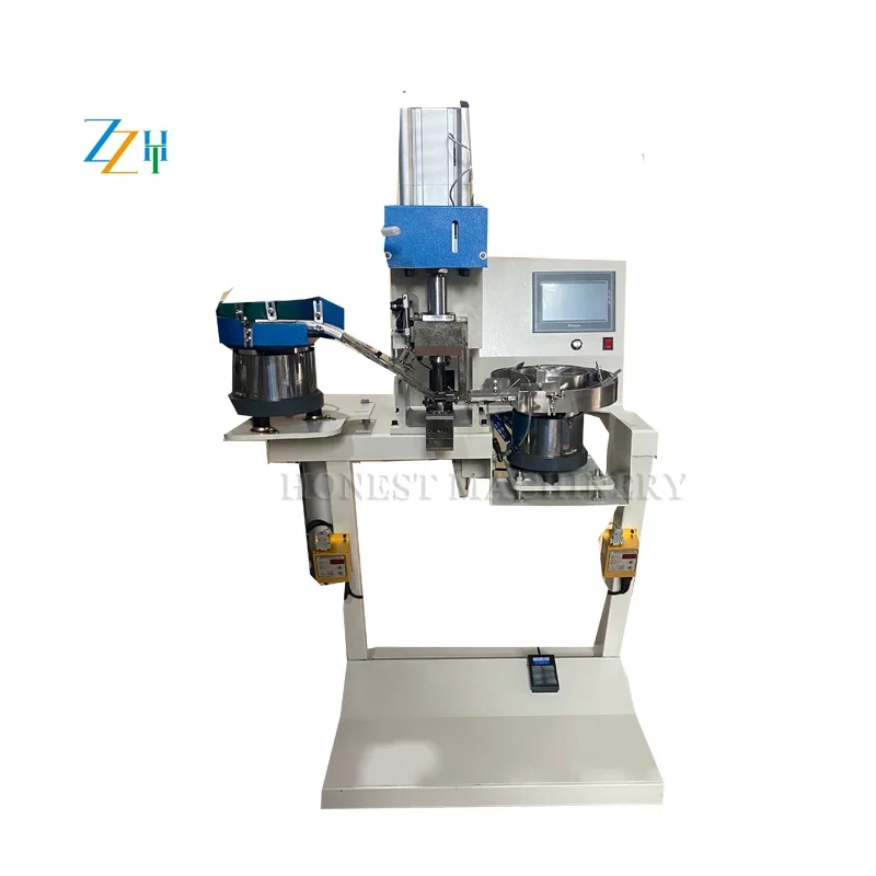 High Output Automatic Jeans Button Making Machine / Jeans Button Making Machine / Cloth Button Making Machine