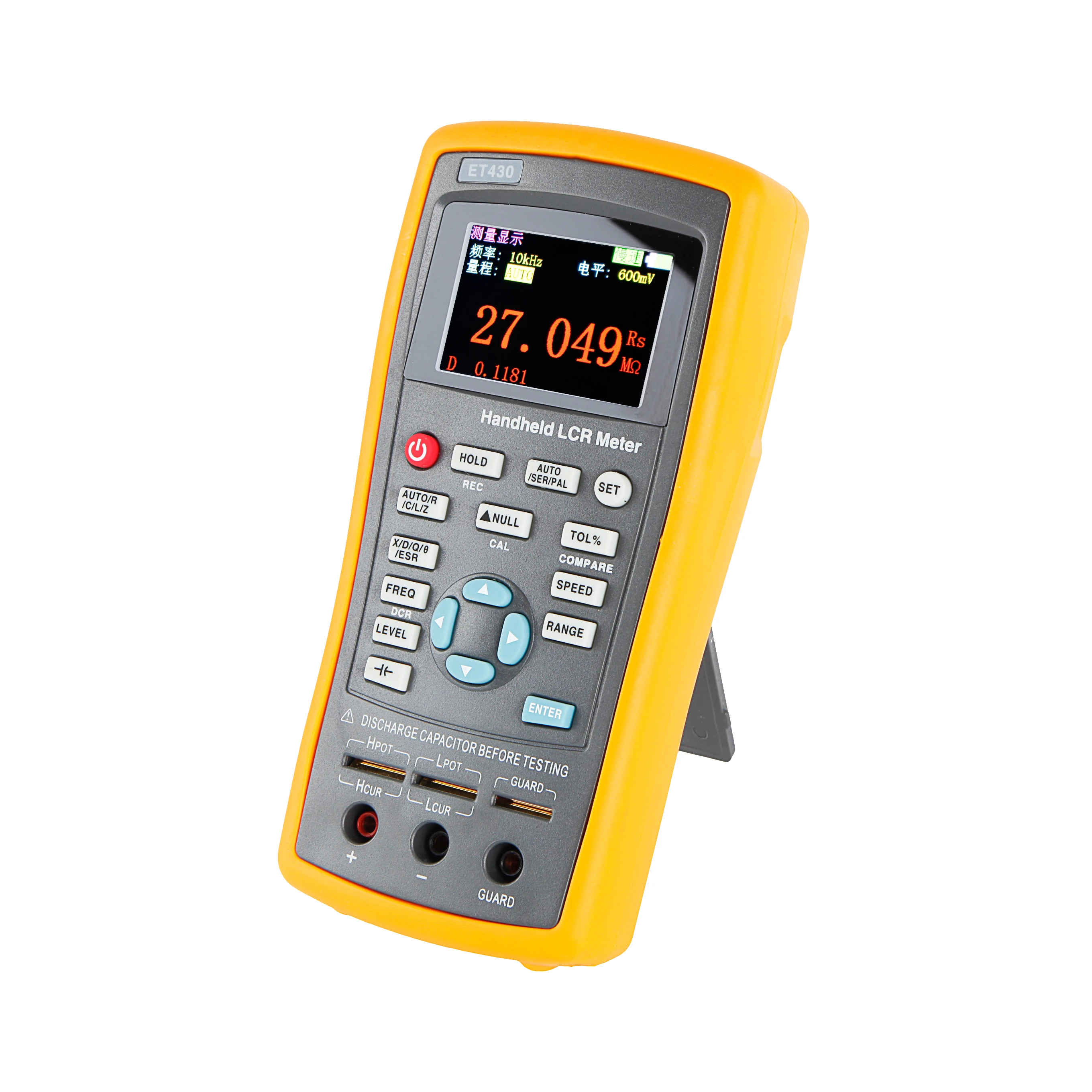 Handheld LCR Meter ET432  LCR-Digital Bridge Meter Capacitance Inductance Resistance Meter