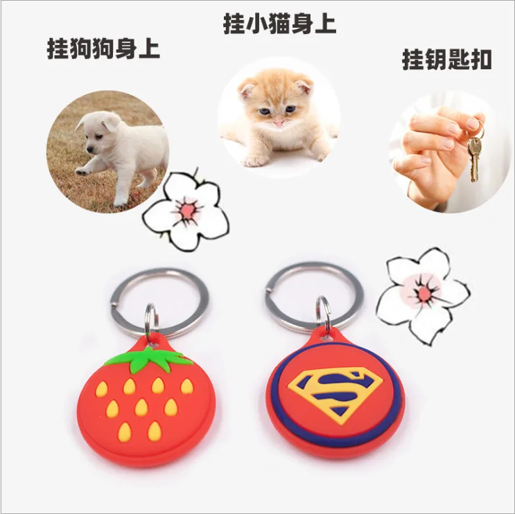 Мультяшный защитный чехол для Airtag, силиконовый чехол для Apple Airtag Tracker