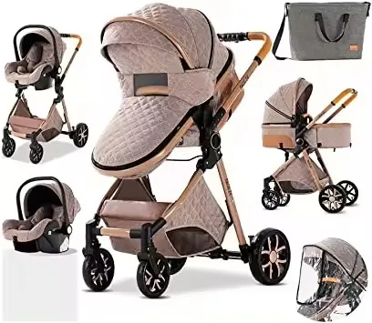 Custom En Certification Travel System Strollers Newborn baby pushchairs 3 in 1