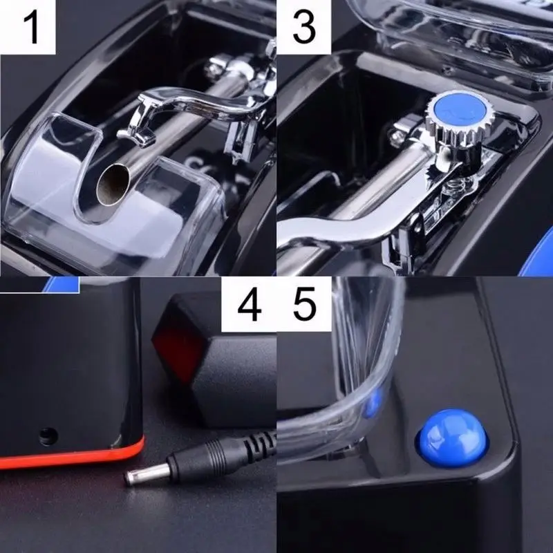 Electric Cigarette Rolling Machine Tobacco Maker Roller Atomatic Cigarette Maker Grinder Crusher Dry Herb Vaporizer