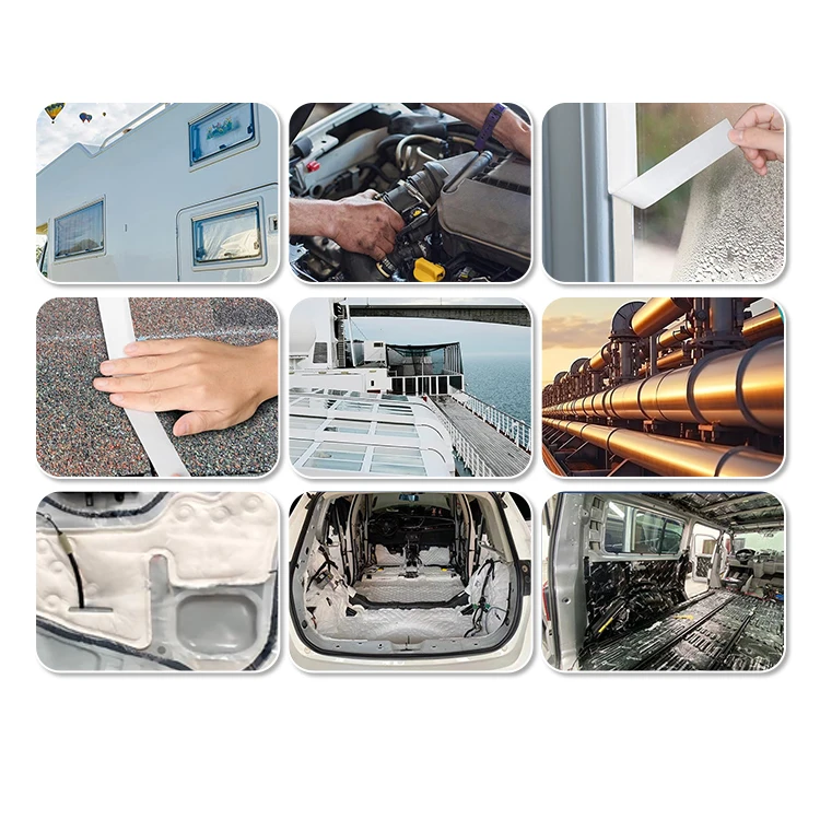 High Adhesive Power Double Sided Sealant Stop Leaks Seal Repair Self Adhesive High Pressure Leak Butyl Tape For Waterproof