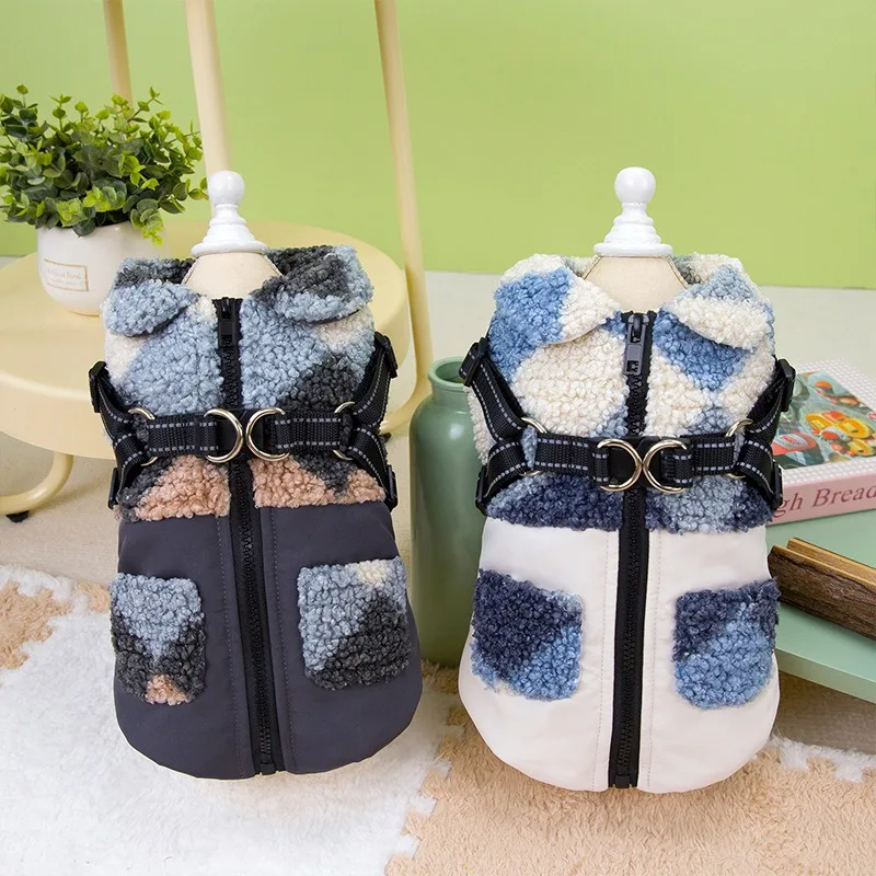 JOYPET Autumn And Winter New Dog Can Pull Cloth Cotton Clothes Teddy Bichon Cat Pet Clothes In Stock