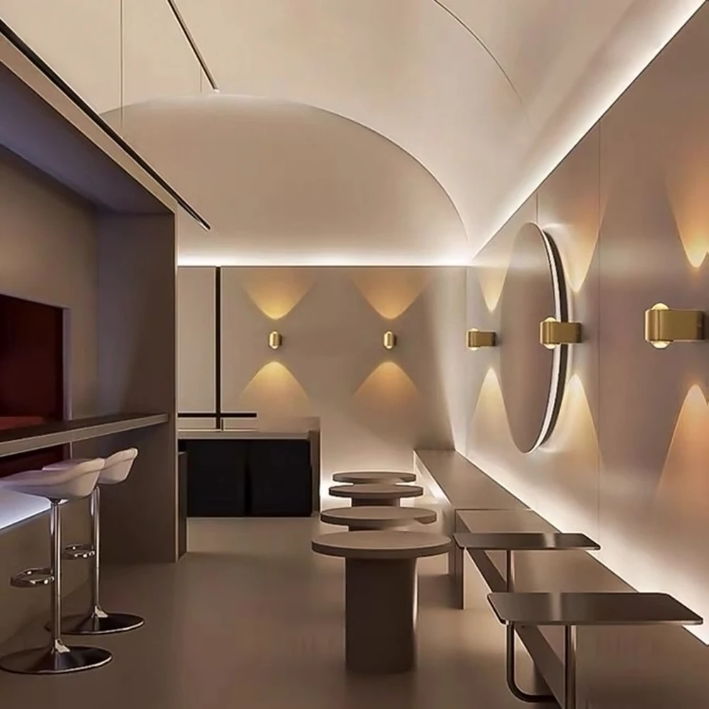 Wholesale Modern small wall scone light up and down Led wall lamp for corridor