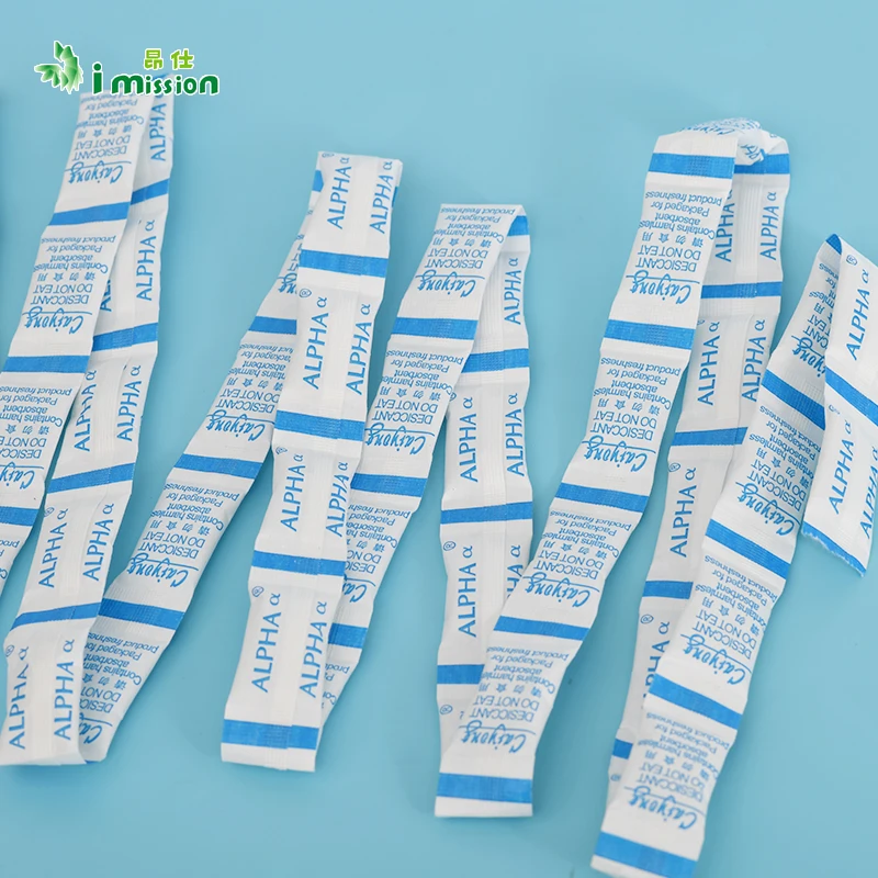 Best selling silica gel container Halogen-free Fiber Industrial  Pouch Bead for Strong Water Absorption Shoes Clothes 1g  2g  5g