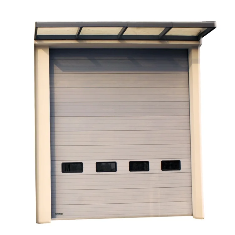 Smart Enabled Sectional Door Noise-Reducing Horizontal Sectional Overhead Door Sectional Steel Doors