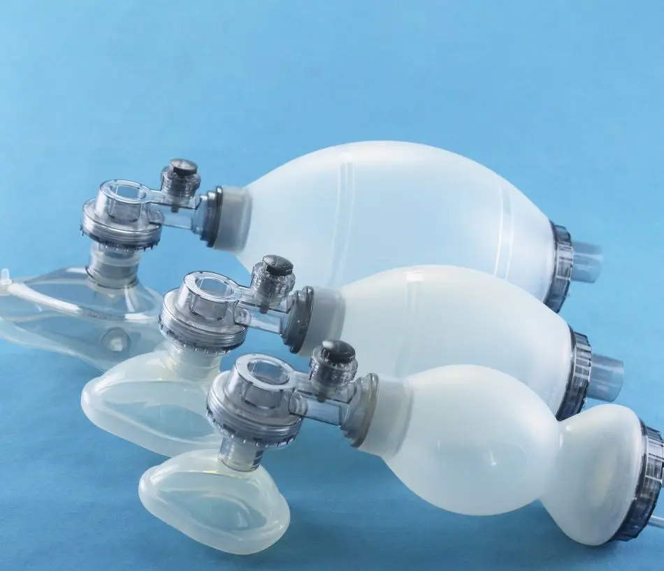 Hospital First Aid Silicone Resuscitator Bag