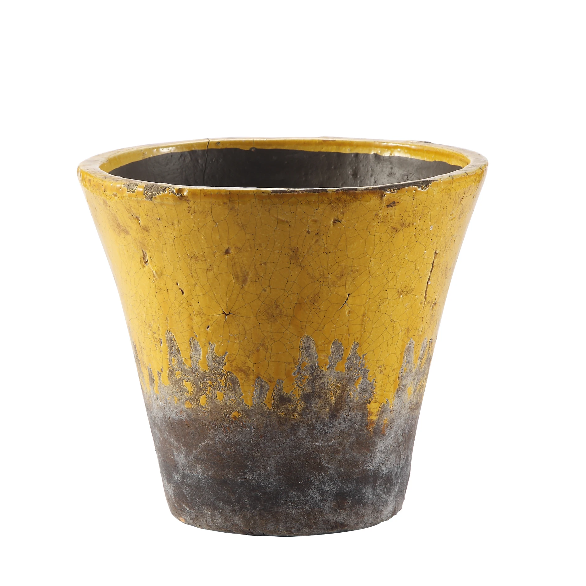 Wholesale home decor bonsai pot molder cheap terracotta artificial flower pot