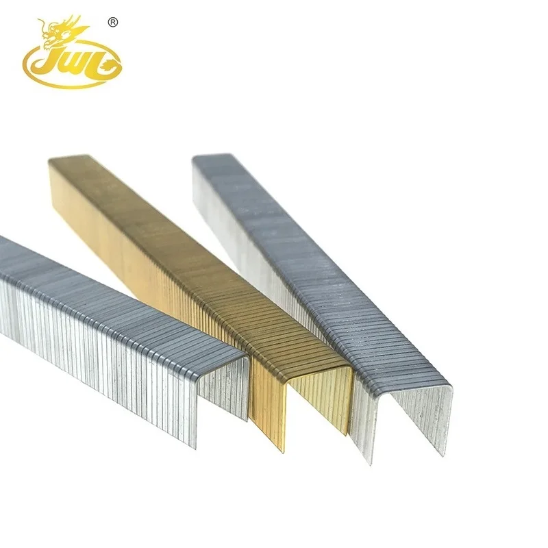 High Demand Products 4-22 Mm Leg Length Galvanized Steel Wire U-Type Nails 10J Series Nails