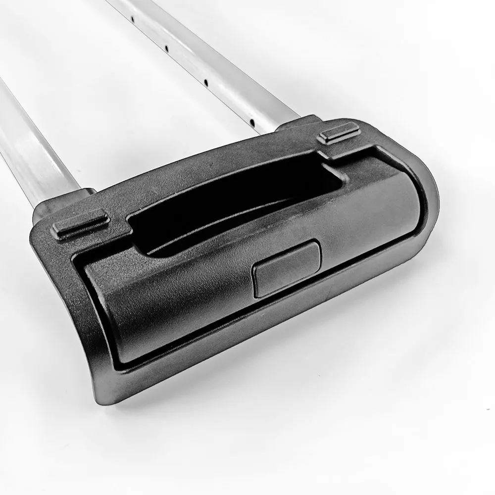 3 steps Telescopic Luggage handle Adjustable Trolley parts Accessories suitcase handle retractable trolley handle factory