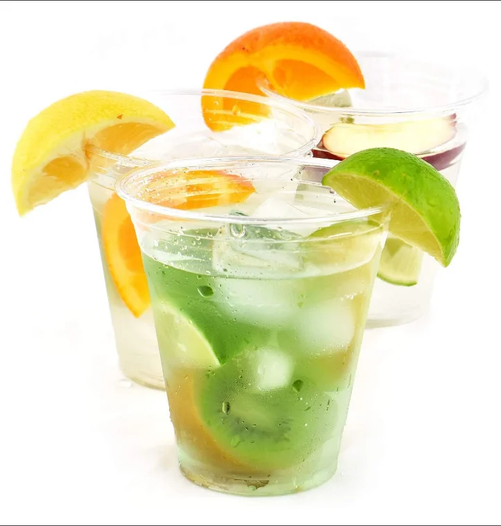 giant tumbler plastic cup 500ml disposable glass beverage cups cold cups clear