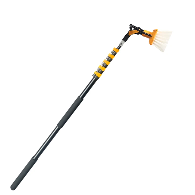 solar panel cleaning brush tool Telescopic Washing Brush for X2