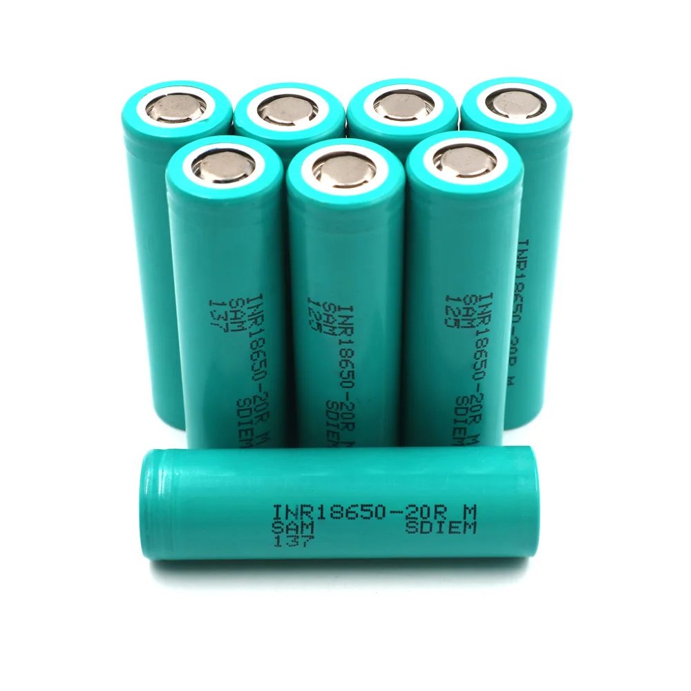 C&P 18650 Sam 20R 3.6V Discharge Current 23A High Rate Battery Cell For Sam Sung