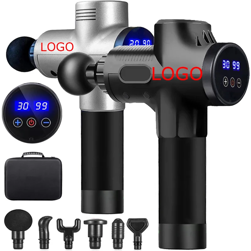 
2021 Deep Tissue Body Muscle Vibration Massage Gun for Wholesale Dropshipping 