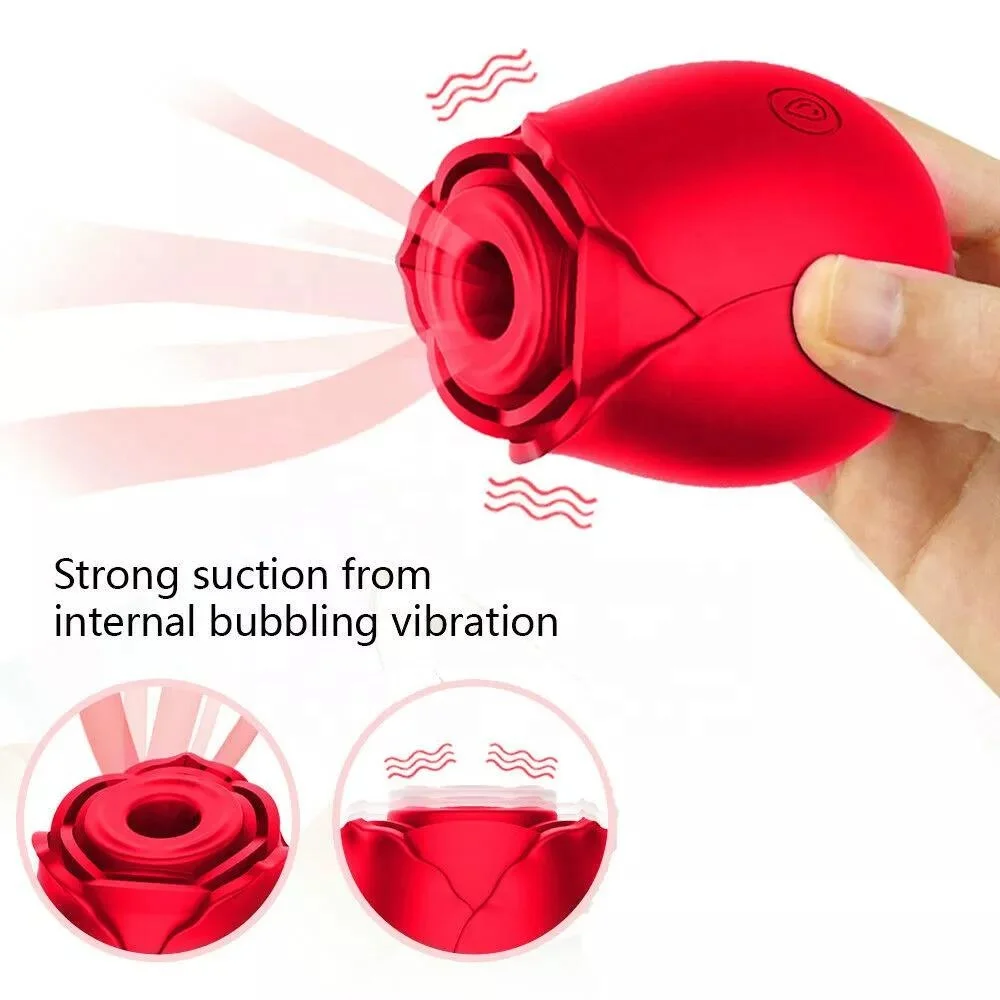 2022 Amazon hot selling rose vibrator sex toys for woman silicone licking sucking sex toys vagina