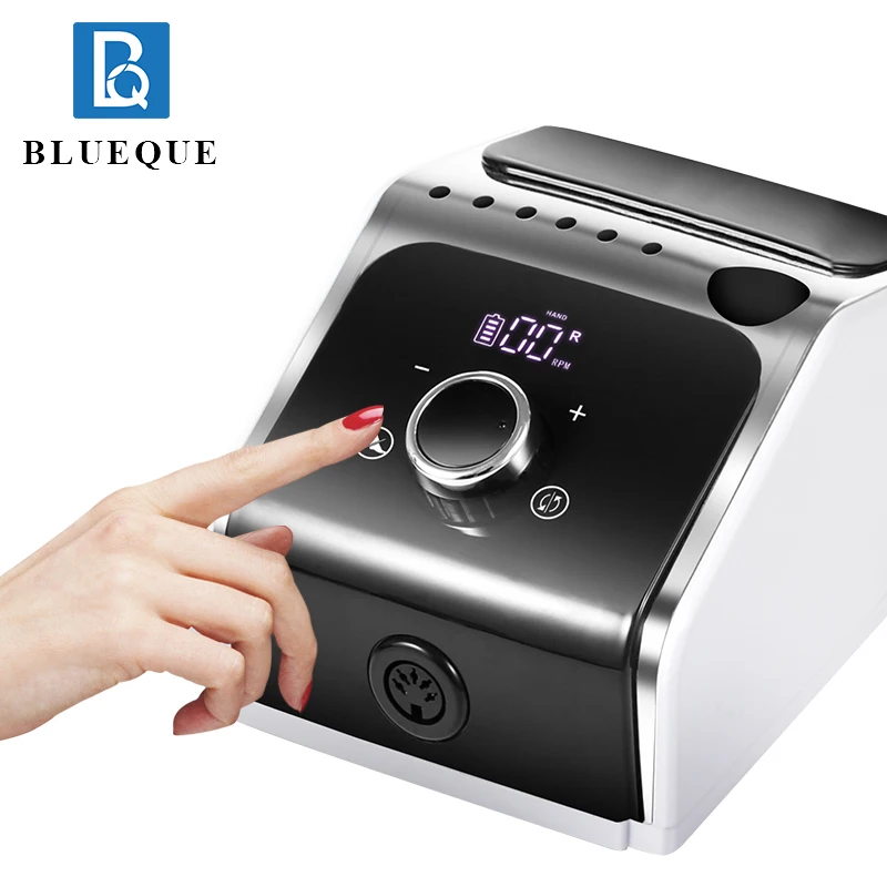 35000RPM Portable Electric Nail Drill Manicure Machine For Acrylic Gel Polish Nails Sander Rechargeable Nail Art Salon Equipment