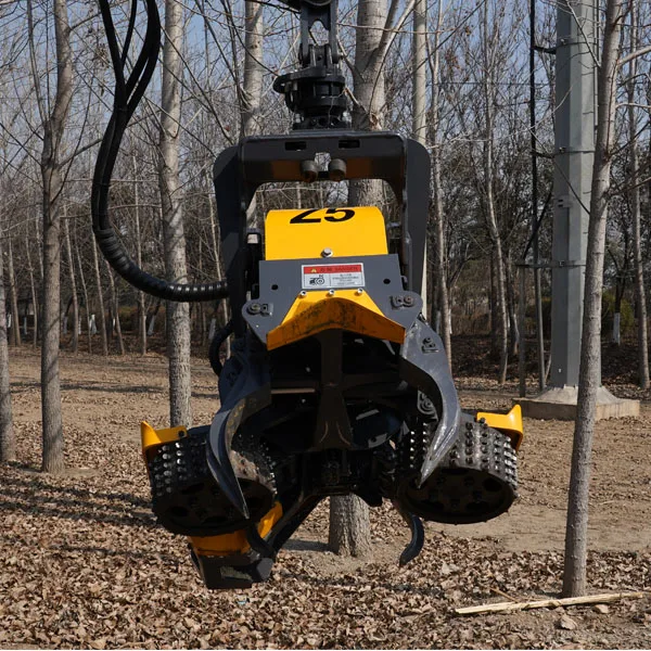 Automatic Forestry Tree Harvester Heads Felling Machine for Excavator with Max Cutting 400 mm in